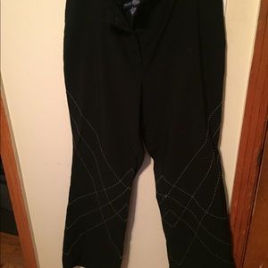 Black slacks